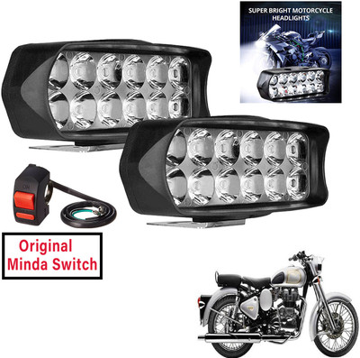 Generox LED Fog Light for Royal Enfield Classic 350