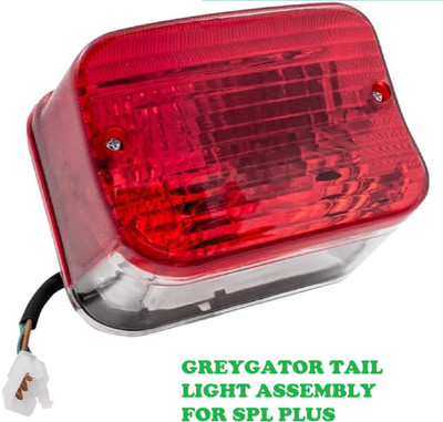 greygator Halogen Tail-light for TVS Splendor Plus