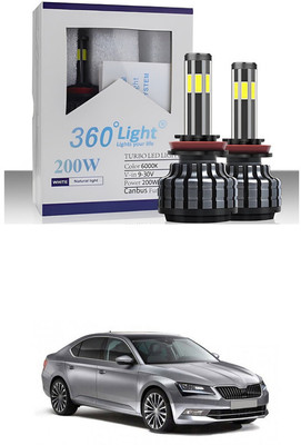 LOVMOTO LED Fog Lamp Unit for Skoda Superb