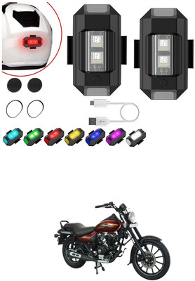 LOVMOTO Front, Rear LED Indicator Light for Bajaj Avenger 220 DTS-i(Multicolor)