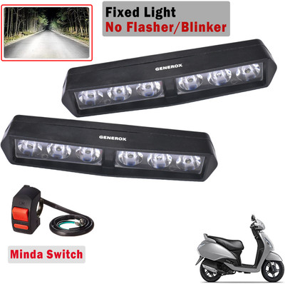 Generox LED Fog Light for TVS Jupiter