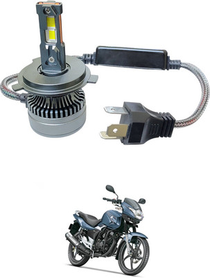 LOVMOTO H4 Mini Bi-LED Projector Dual Lens LED Headlight Bulb Hi-Low 60W Retrofit SG83 Headlight Car, Motorbike LED for Suzuki (12 V, 60 W)(GS 150R)