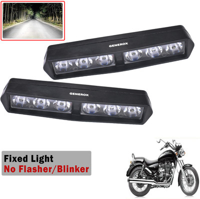 Generox LED Fog Light for Royal Enfield Thunder Bird 500