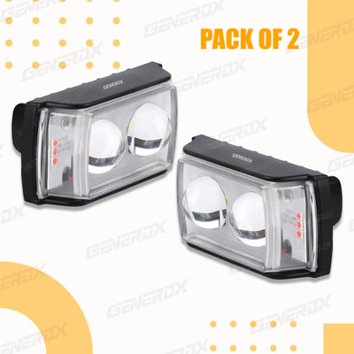 Generox LED Fog Light for Universal For Bike