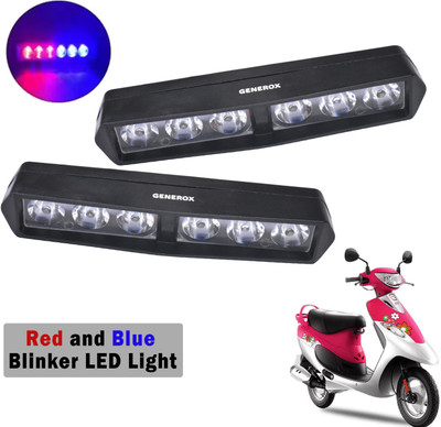 Generox LED Fog Light for TVS Scooty Pep+