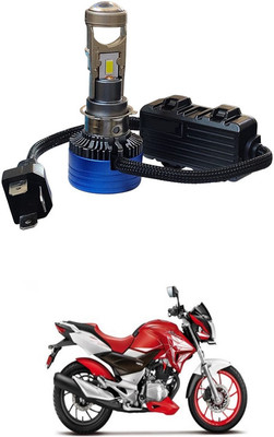 LOVMOTO H4 Projector Lens LED Headlight Bulb for car bike Hi/Lo Beam Headlight Sg37 Headlight Car, Motorbike LED for Honda (12 V, 50 W)(CBR 250R, Pack of 1)