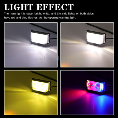 GONAMA Front, Rear LED Indicator Light for Hero Maestro(White, Yellow)