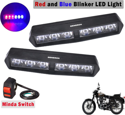 Generox LED Fog Light for Royal Enfield Bullet 350