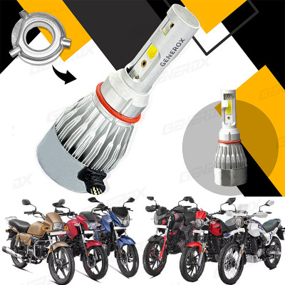 Generox LED Headlight for Hero Universal For Bike
