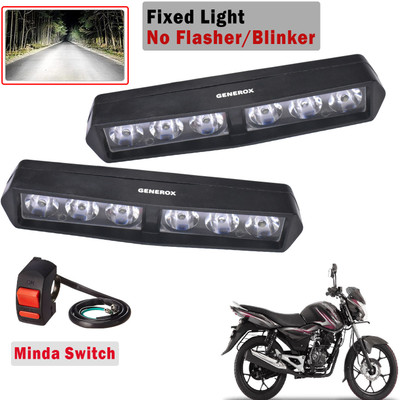 Generox LED Fog Light for Bajaj Discover 125 M