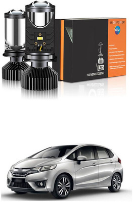 LOVMOTO H4/9003/HB2 LED Headlight Bulbs with Mini Projector Lens Canbus Hi/Lo Beam sg70 Car Fancy Lights(White)