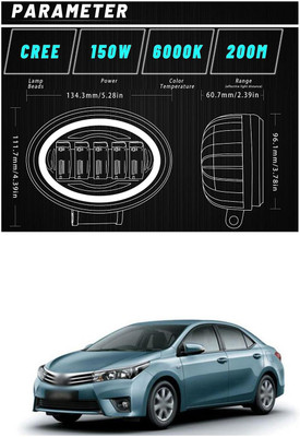 PRTEK LED Fog Light for Toyota Corolla Altis