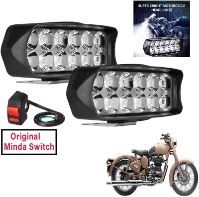 Shopland LED Fog Light for Royal Enfield Classic 500