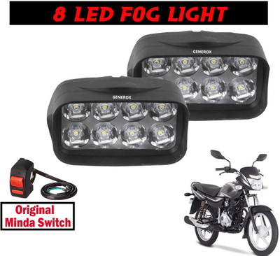 Generox LED Fog Light for Bajaj Platina 100