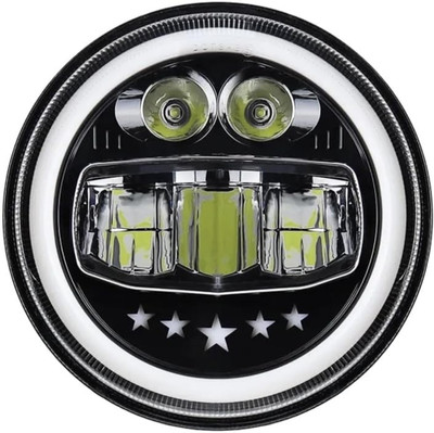 BIKEBLOOM LED Headlight for Royal Enfield Classic 350, Classic 500