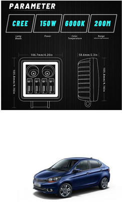 PECUNIA LED Fog Lamp Unit for Tata Universal For Car