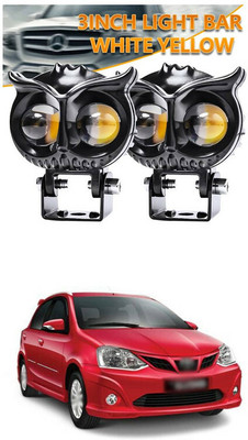 LOVMOTO LED Fog Lamp Unit for Toyota Etios Liva