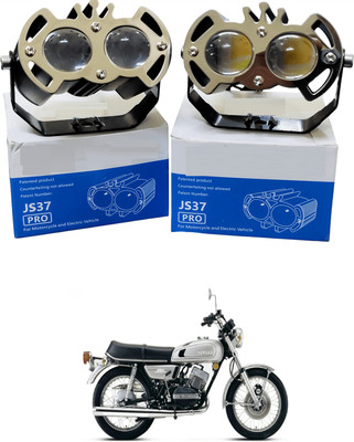 LOVMOTO Universal Mini Driving 2 Lens Heavy eagle Fog Light Lamp Projector Lens sg128 Headlight Car, Motorbike LED for Fiat (12 V, 72 W)(Punto)