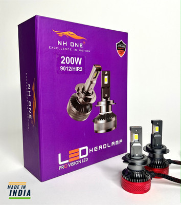 NH ONE Led Headlight Bulb 9012/HIR2 200W Pro Vision (2 Years Replacement Warranty) Vehical HID Kit