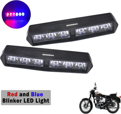 Generox LED Fog Light for Royal Enfield Bullet 350