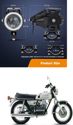 PECUNIA LED Fog Lamp Unit for Yamaha RD 350
