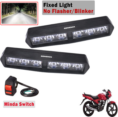 Generox LED Fog Light for TVS Jive