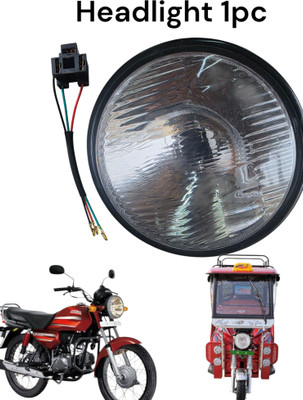 BIKEBLOOM Halogen Headlight for Hero CD Dawn