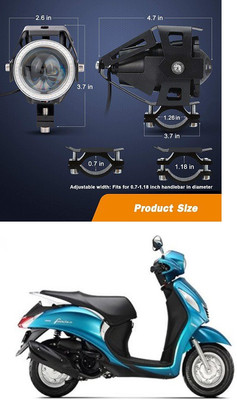 PECUNIA LED Fog Lamp Unit for Yamaha Fascino