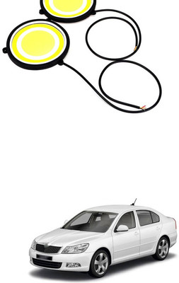 LOVMOTO H4 Led Front Headlights LED Fog Light Bulbs Plug and Play 19 Headlight Car, Motorbike LED for Skoda (12 V, 20 W)(Laura, Pack of 2)
