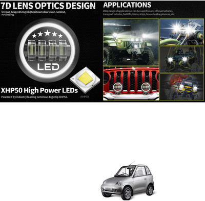 PECUNIA LED Fog Lamp Unit for Mahindra Universal For Car
