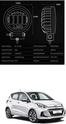PRTEK Car Headlight led fog Light Vehicle light fancy light s80 Car Fancy Lights(Multicolor)