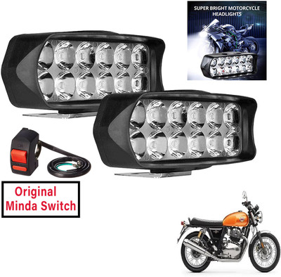 Generox LED Fog Light for Royal Enfield Interceptor 650