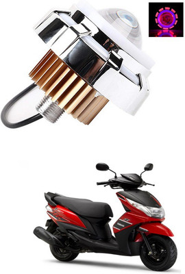 PROEDITION LED RED BLUEProjector Headlight Angel Eyes Devil Eyes Halo FOR Y-amaha Ray Z Headlight Car, Motorbike LED for Yamaha (12 V, 12 W)(Ray Z, Pack of 1)