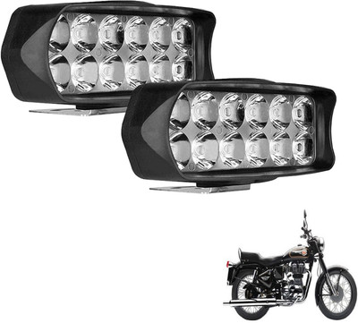 Shopland LED Fog Light for Royal Enfield Twin spark