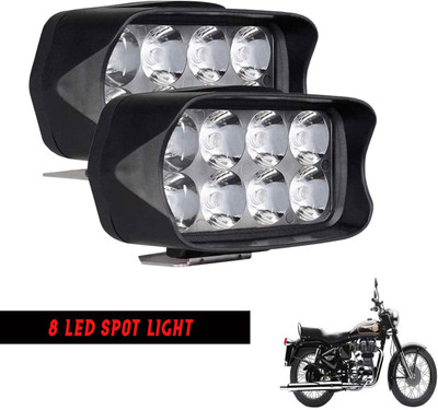 Shopland LED Fog Light for Royal Enfield Twin spark