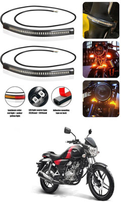 LOVMOTO Front LED Indicator Light for Bajaj V 150(Multicolor)