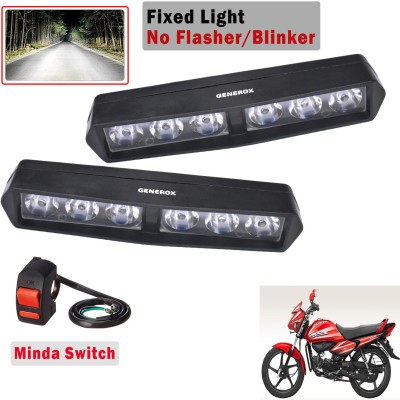 Generox LED Fog Light for Hero Splendor NXG