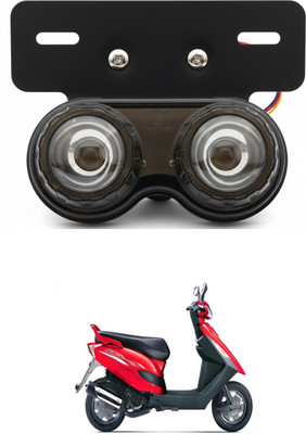 GONAMA Universal Motorcycle Tail Light Integrated Running Lamp Brake & Turn Signal s96 Headlight Car, Motorbike LED for TVS (12 V, 40 W)(Jupiter, Pack of 1)