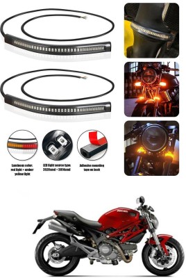 LOVMOTO Front LED Indicator Light for TVS Max 4R(Multicolor)