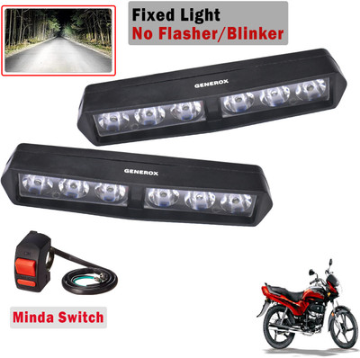 Generox LED Fog Light for Hero Passion