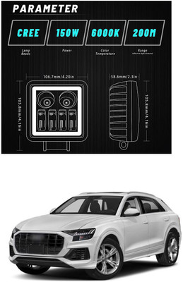 PECUNIA LED Fog Lamp Unit for Audi Universal For Car