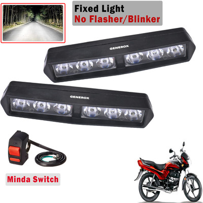 Generox LED Fog Light for Hero Passion Plus
