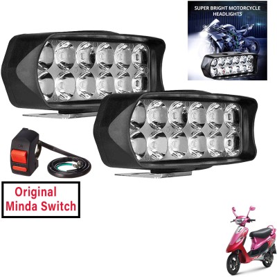 Generox LED Fog Light for TVS Scooty Pep