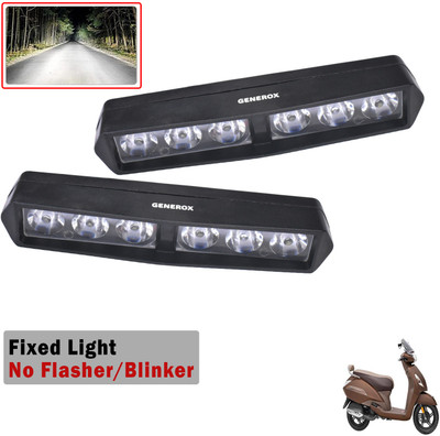 Generox LED Fog Light for TVS Jupiter classic