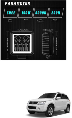 PECUNIA LED Fog Lamp Unit for Maruti Suzuki Grand Vitara
