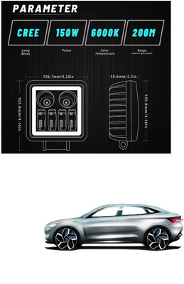 PECUNIA LED Fog Lamp Unit for Skoda Universal For Car