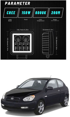 PECUNIA LED Fog Lamp Unit for Hyundai Universal For Car
