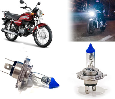 AUTO PEARL Halogen H4 Front Headlight Bulb Ultra Bright for HF Dawn Headlight Motorbike Halogen for Hero (12 V, 35 W)(HF Dawn, Pack of 1)