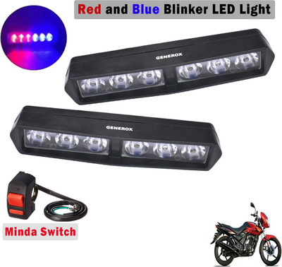 Generox LED Fog Light for TVS Flame DS125