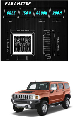 PECUNIA LED Fog Lamp Unit for GM Hummer H2